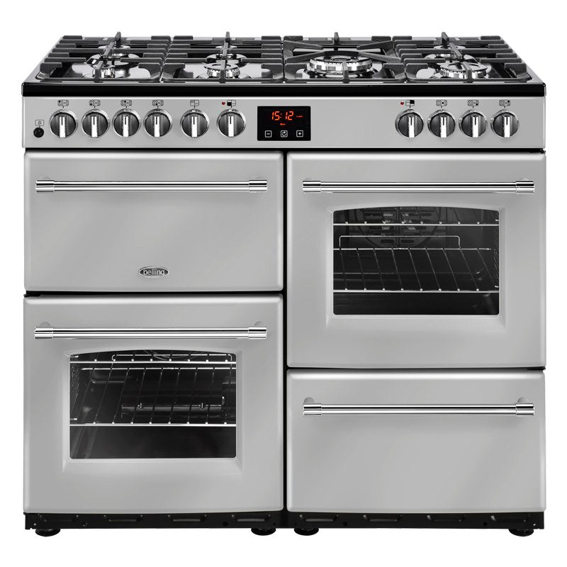 Belling  Farmhouse 100DFT S 100cm Dual Fuel Range Cooker (Discontinued)
