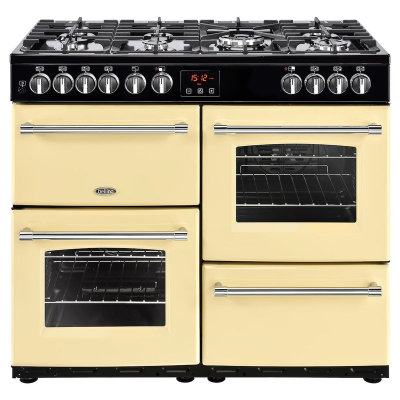 Belling  Farmhouse 100DFT C 100cm Dual Fuel Range Cooker (Discontinued)