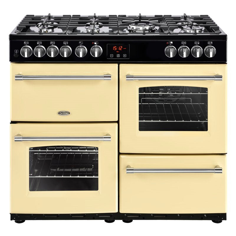 Belling  Farmhouse 100DFT C 100cm Dual Fuel Range Cooker (Discontinued)
