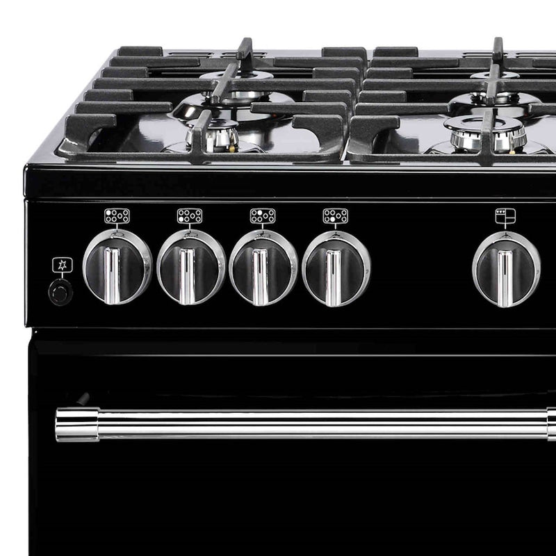 Belling Farmhouse X100G BLK 100cm Gas Range Cooker (Discontinued)