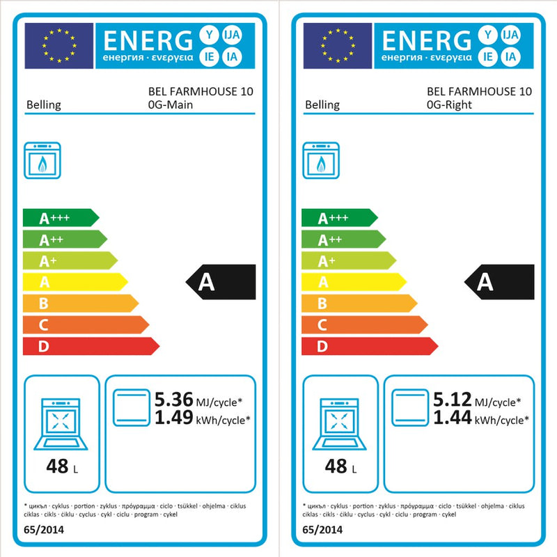 Belling Farmhouse X100G SIL 100cm Gas Range Cooker (Discontinued)