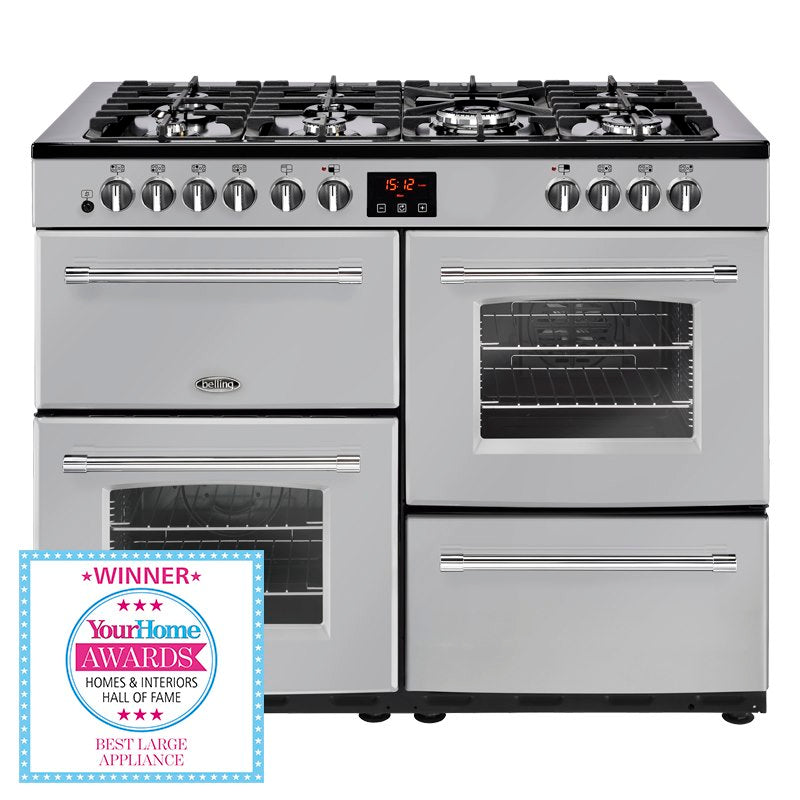 Belling  Farmhouse 110DFT S 110cm Dual Fuel Range Cooker (Discontinued)