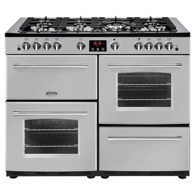Belling Farmhouse X110G SIL 110cm Gas Range Cooker (Discontinued)
