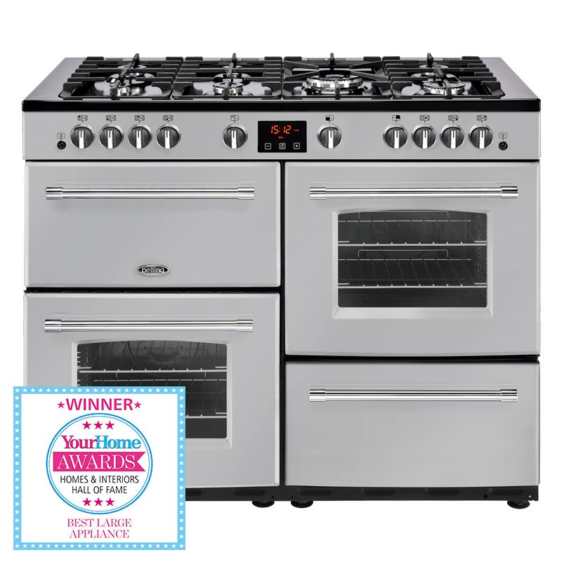 Belling Farmhouse X110G SIL 110cm Gas Range Cooker (Discontinued)