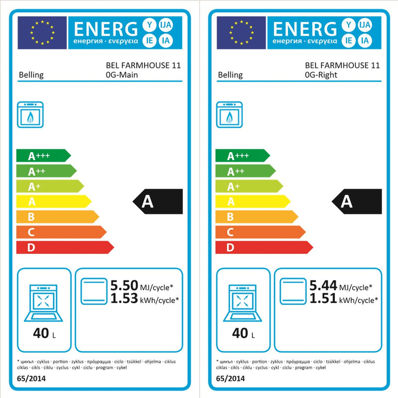 Belling Farmhouse X110G CRM 110cm Gas Range Cooker (Discontinued)