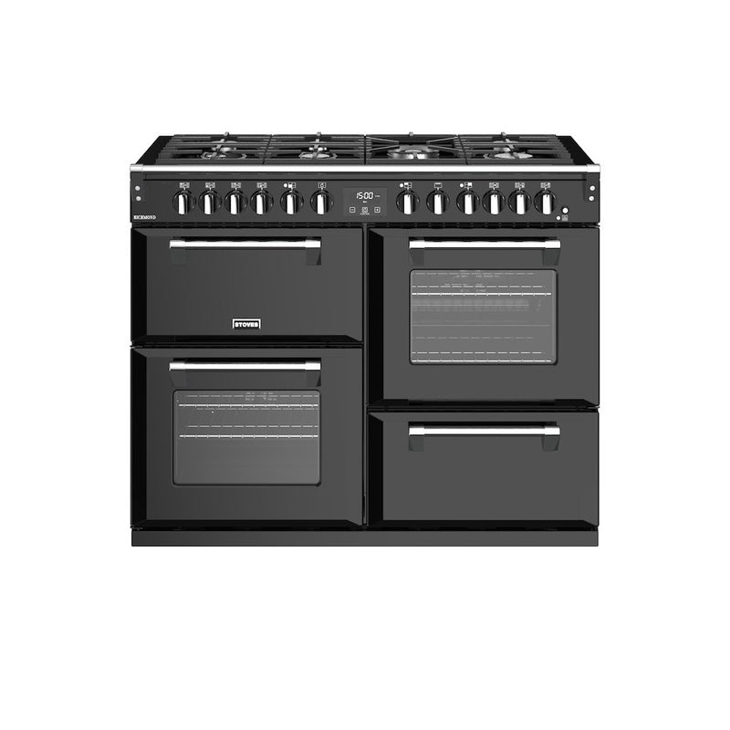 Stoves ST RICH S1100DF BK 110cm Dual Fuel Range Cooker (Discontinued)