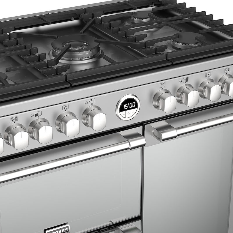 Stoves ST STER S900DF SS 90cm Dual Fuel Range Cooker (Discontinued)