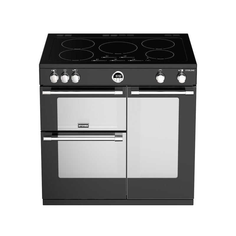 Stoves ST STER S900Ei BK 90cm Induction Range Cooker (Discontinued)