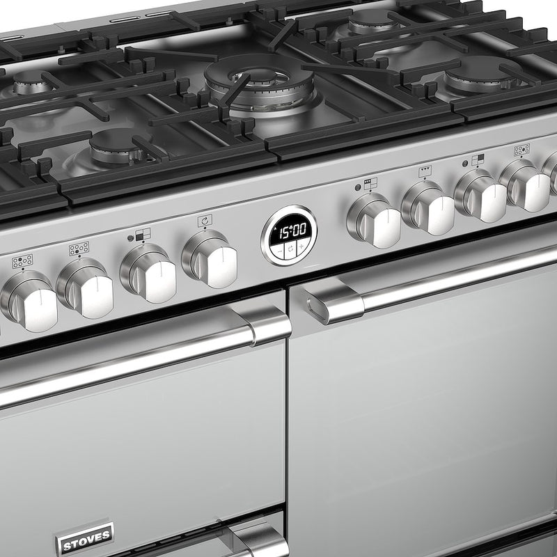 Stoves ST STER S1000DF SS 100cm Dual Fuel Range Cooker (Discontinued)