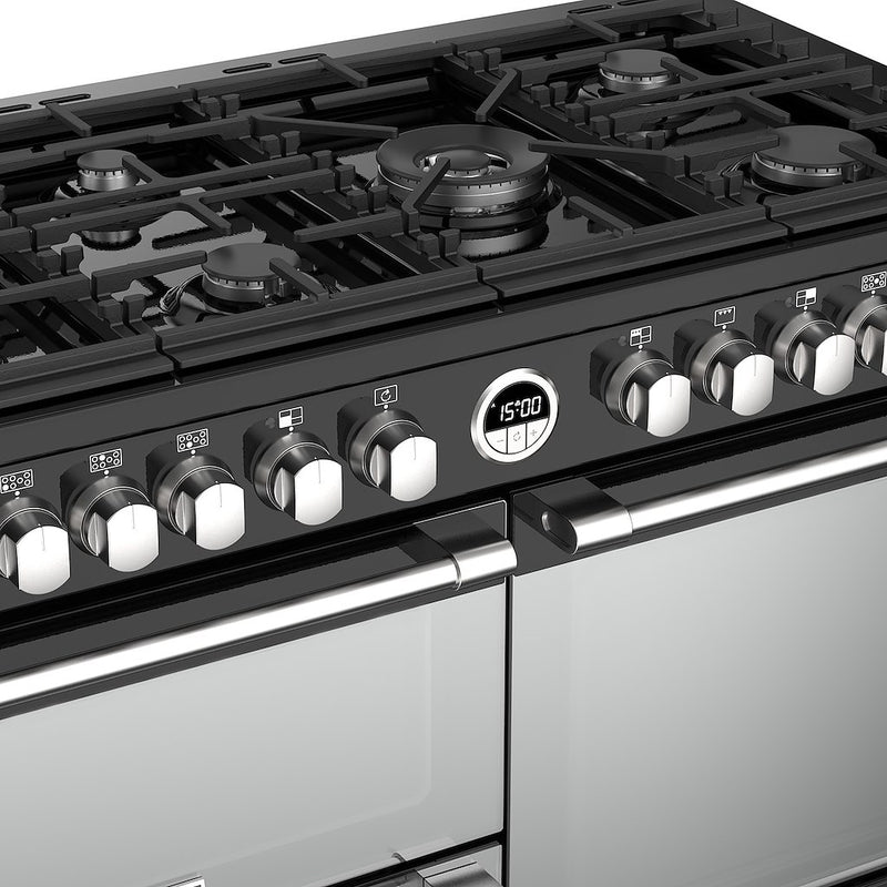 Stoves ST STER S1100DF BK 110cm Dual Fuel Range Cooker (Discontinued)