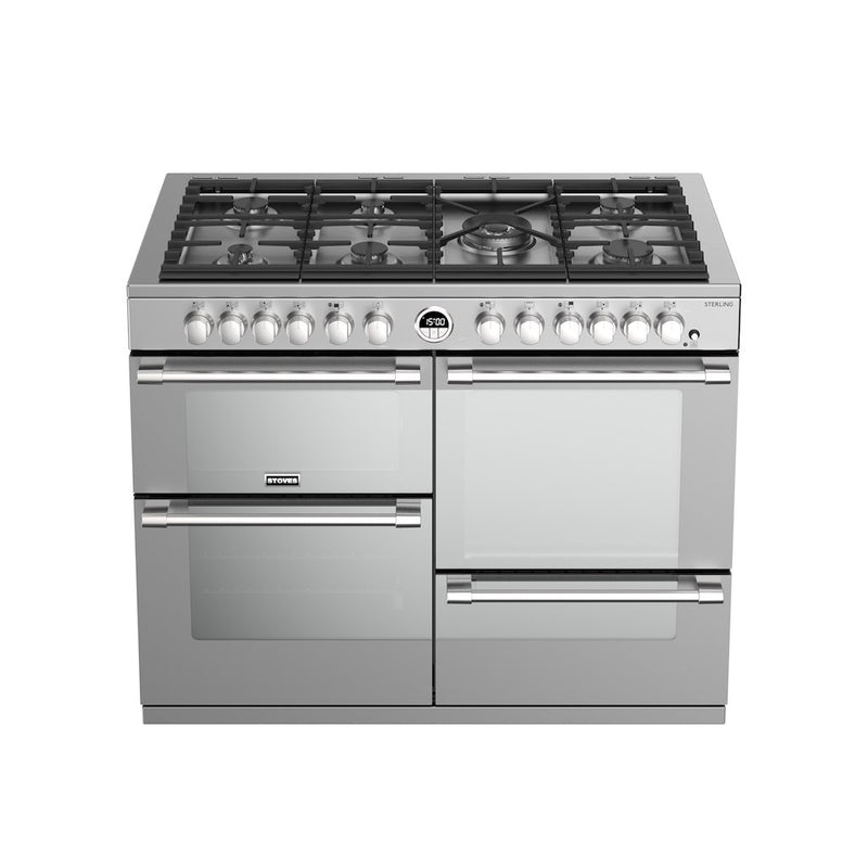 Stoves ST STER S1100DF SS 110cm Dual Fuel Range Cooker (Discontinued)