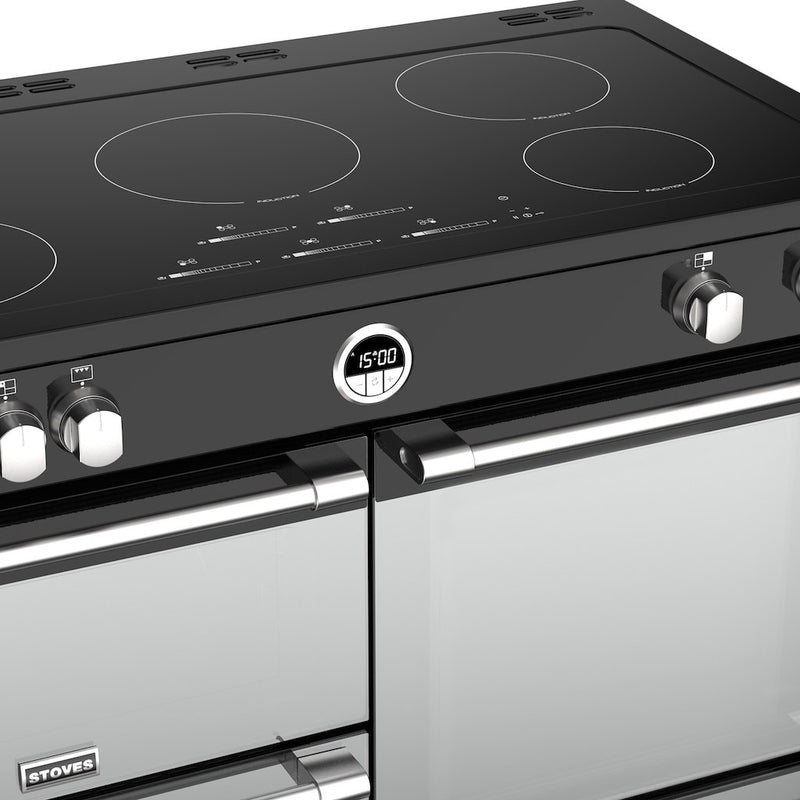 Stoves ST STER S1100Ei BK 110cm Induction Range Cooker (Discontinued)