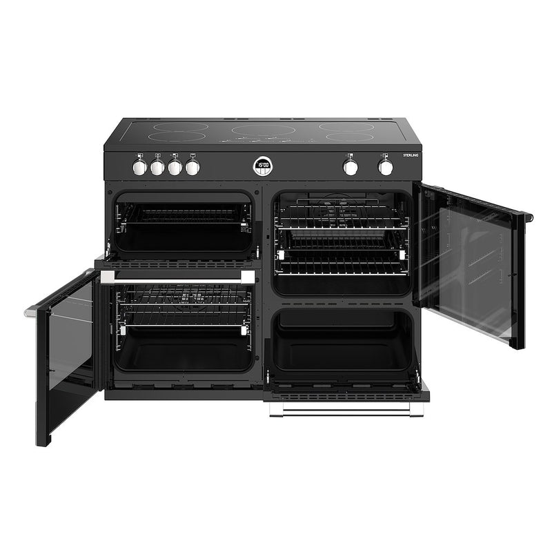 Stoves ST STER S1100Ei BK 110cm Induction Range Cooker (Discontinued)