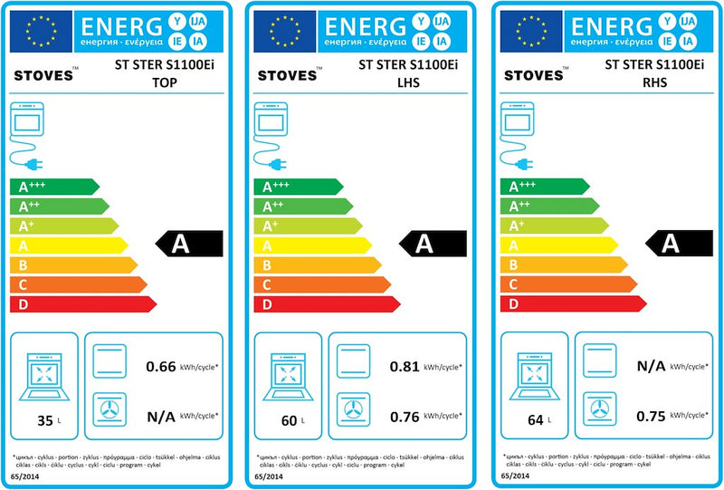 Stoves ST STER S1100Ei SS 110cm Induction Range Cooker (Discontinued)