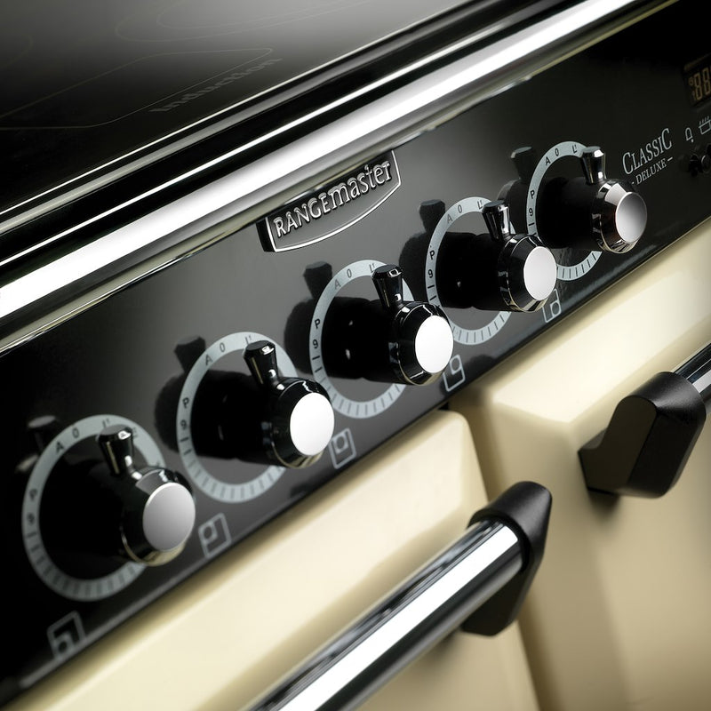 Rangemaster CDL110DFFWH/B 112940 Classic Dl 110 Df White Brass