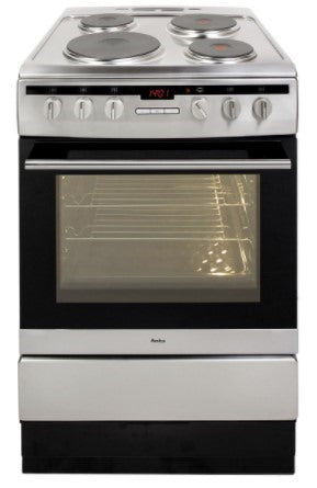 Amica 608EE2TAXX 60cm Freestanding Electric Cooker with Electric Hob (Discontinued)