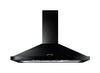 Rangemaster LEIHDC110BB/ 110cm Hood Black Brass No Rail Thumbnail