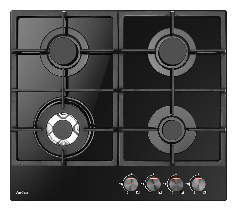 Amica AGVH6250BL 60cm Gas on Glass Hob (Discontinued)