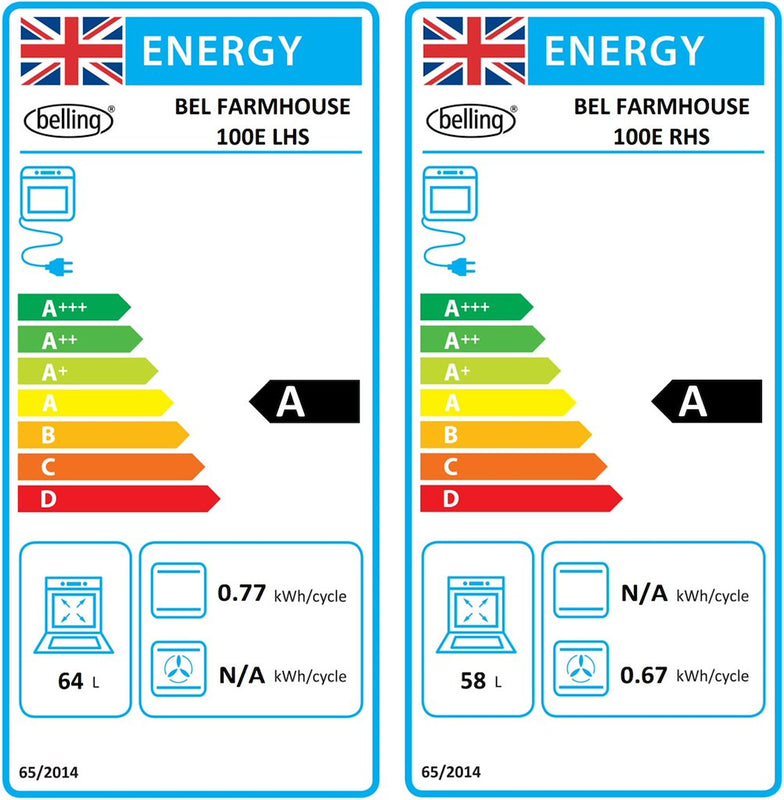 Belling  Farmhouse 100EI S 100cm Electric Range Cooker (Discontinued)
