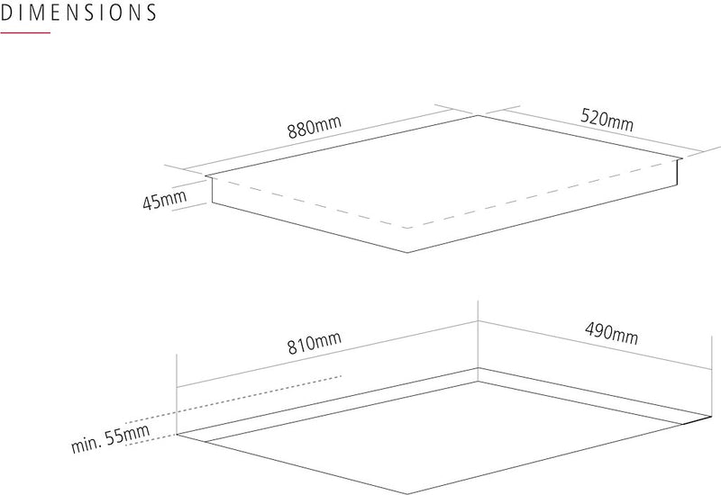 Caple C901i Induction Hob