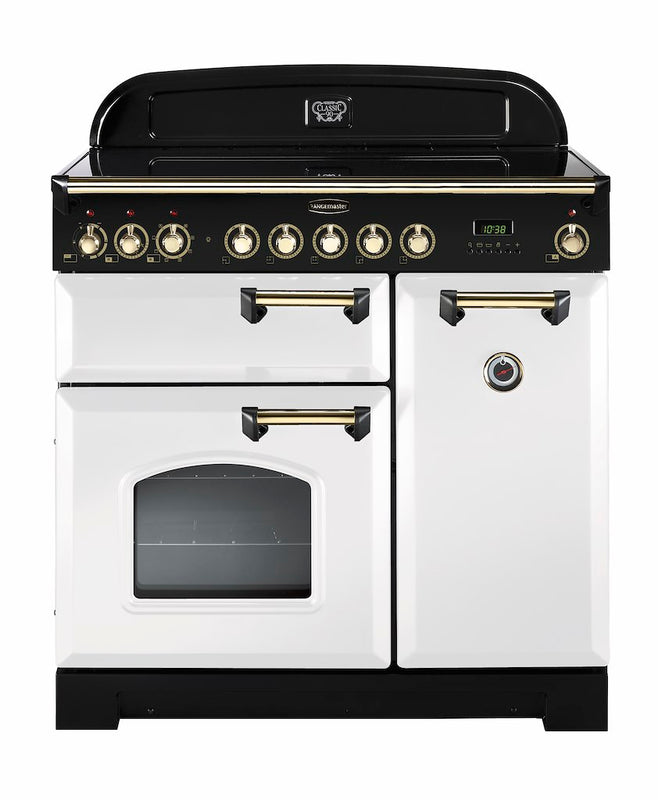 Rangemaster CDL90EIWH/B 90cm Electric Range Cooker
