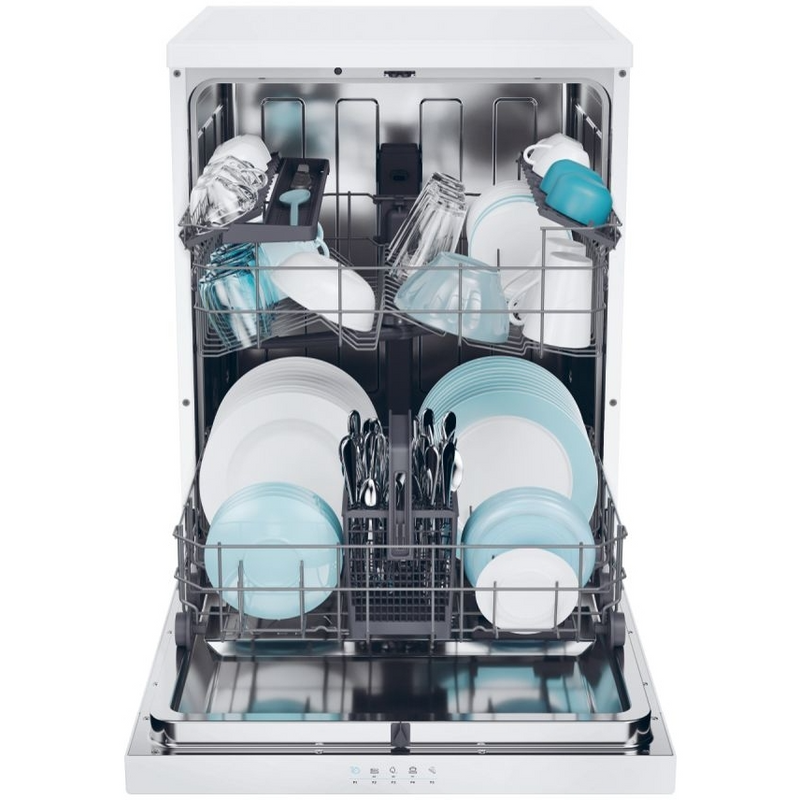 Candy CF3C9E0W-80 Candy Rapido 13 Place Setting Dishwasher - White (Discontinued)