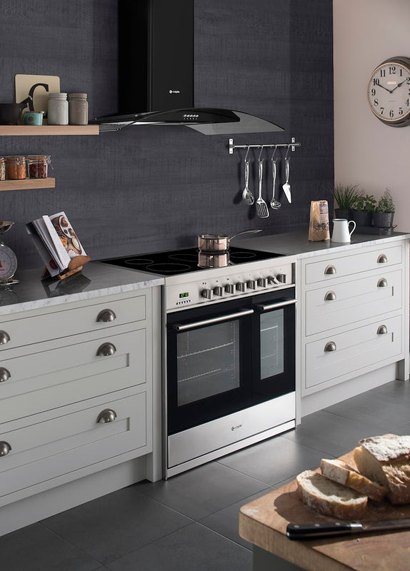 Caple CGC911BK Chimney Hood