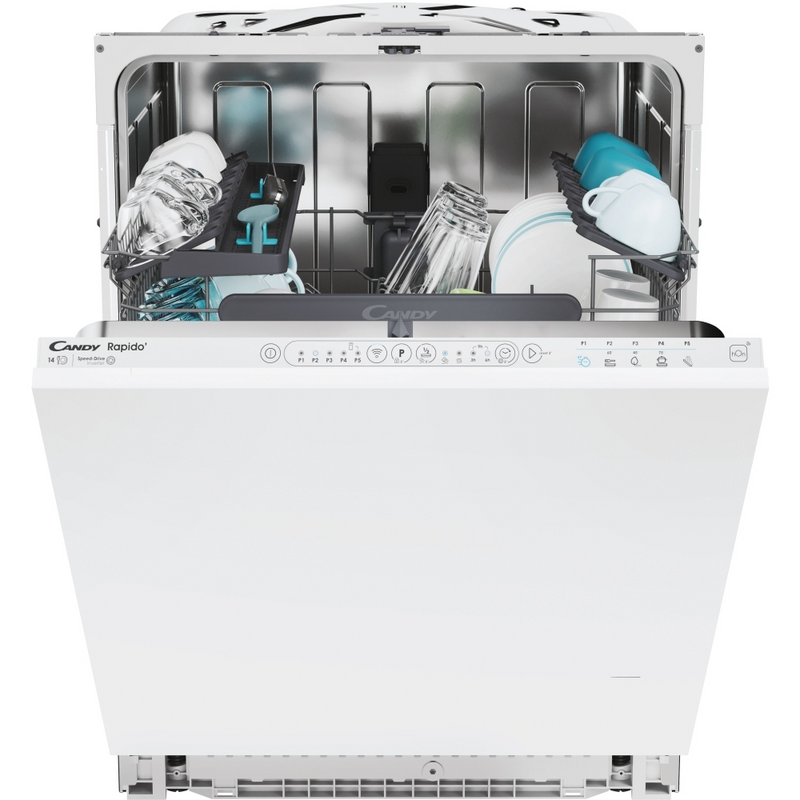 Candy CI 4E7L0W-80 60cm Built-In 14 Place Setting Dishwasher (Discontinued)