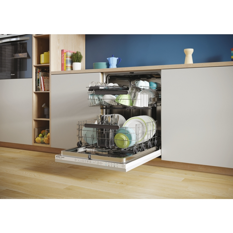 Candy CI 4E7L0W-80 60cm Built-In 14 Place Setting Dishwasher (Discontinued)