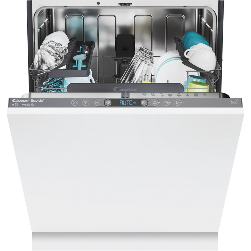 Candy CI 5D6F0MA-80 60cm Built-In 15 Place Setting Dishwasher (Discontinued)