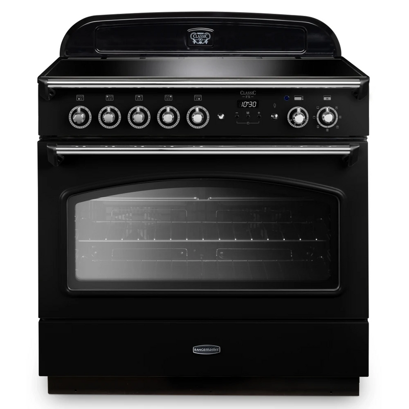 Rangemaster CLAS90FXEIBL C 90cm Induction Range Cooker London Appliances