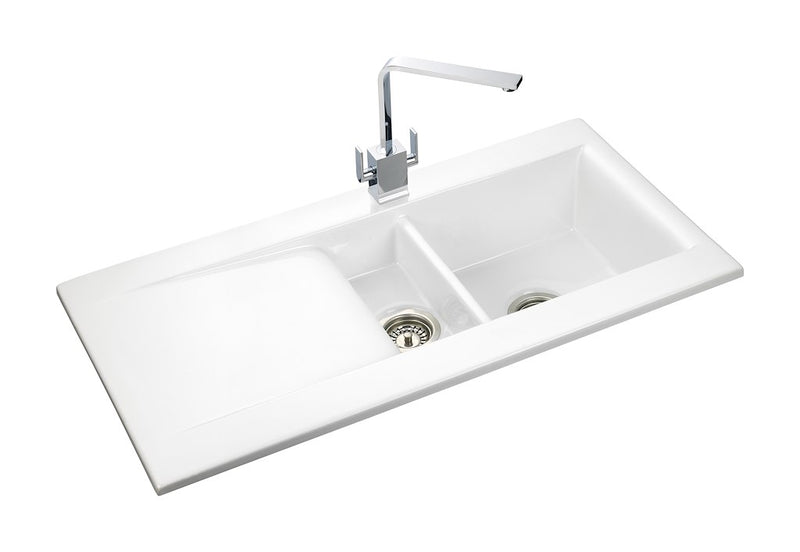 Rangemaster CNV2WH/ Nevada Sink (Discontinued)