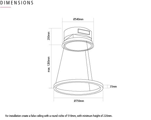 Caple COR540SL Ceiling Hood (Discontinued)