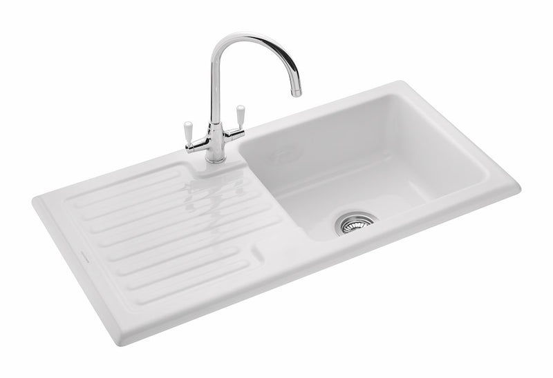 Rangemaster CRT10101WH/ Rustic Sink