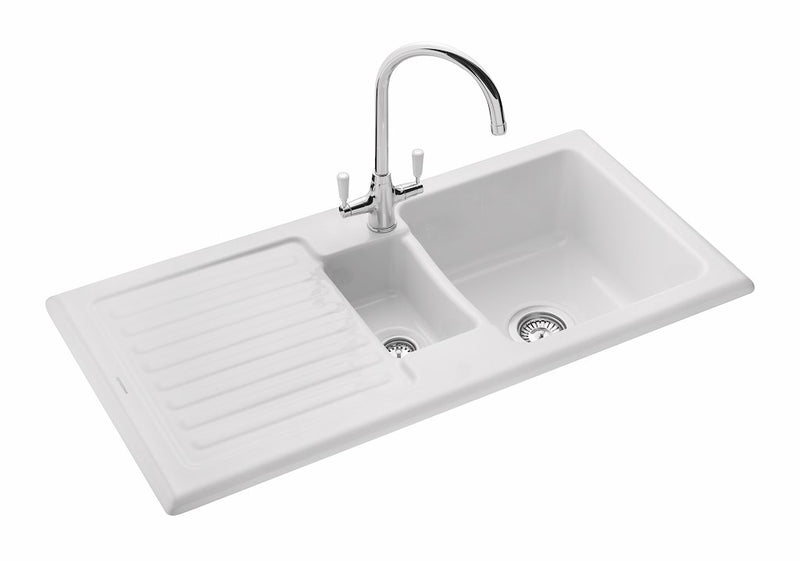 Rangemaster CRT10202WH/ Rustic Sink