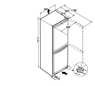 Liebherr CUel 3331 55cm Wide Fridge Freezer (Discontinued)