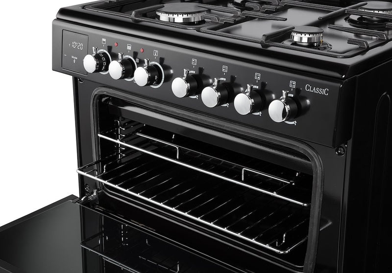 Rangemaster CLA60DFFBL/C 60cm Classic Dual Fuel Cooker