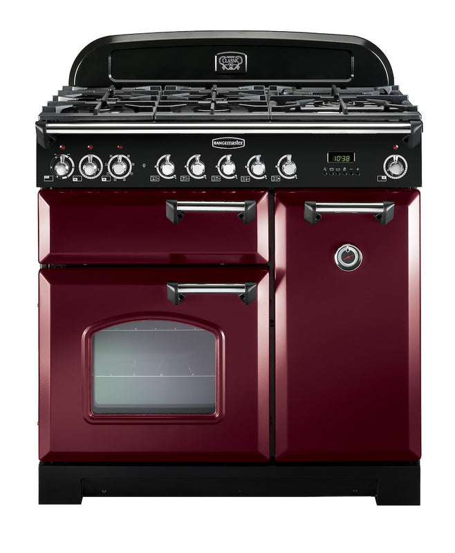 Rangemaster CDL90DFFCY/C 90cm Dual Fuel Range Cooker