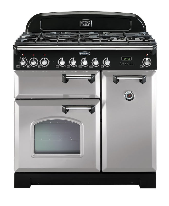 Rangemaster CDL90DFFRP/C 90cm Dual Fuel Range Cooker