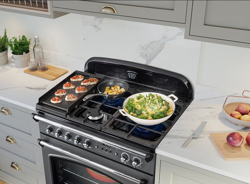 Rangemaster CLAS90FXDFFSL/C 90cm Dual Fuel Range Cooker