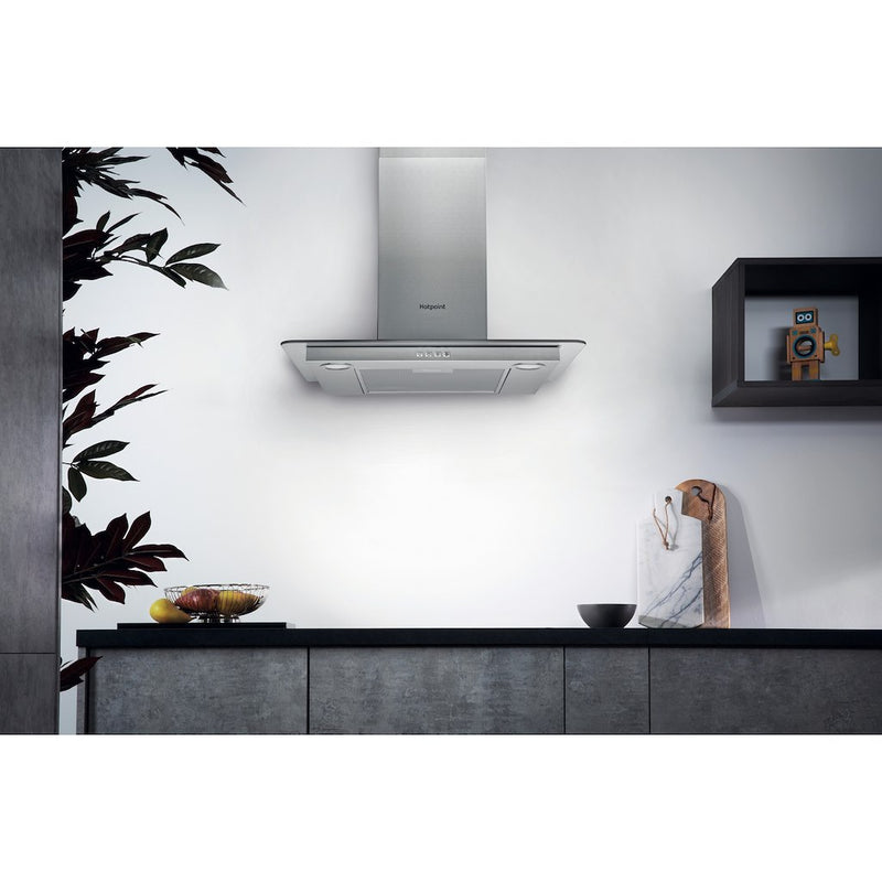 Hotpoint PHFG6.4FLMX Cooker Hood - Stainless Steel