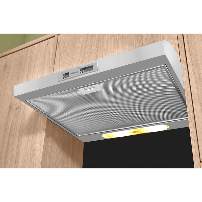 Hotpoint PSLMO 65F LS X Cooker Hood - Stainless Steel