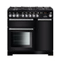 Rangemaster EDL90DFFBL/C Encore Deluxe 90 Dual Fuel Range Cooker Thumbnail