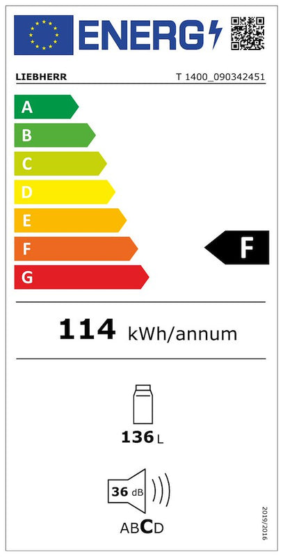 Liebherr T1400 Undercounter Larder Fridge (Discontinued)