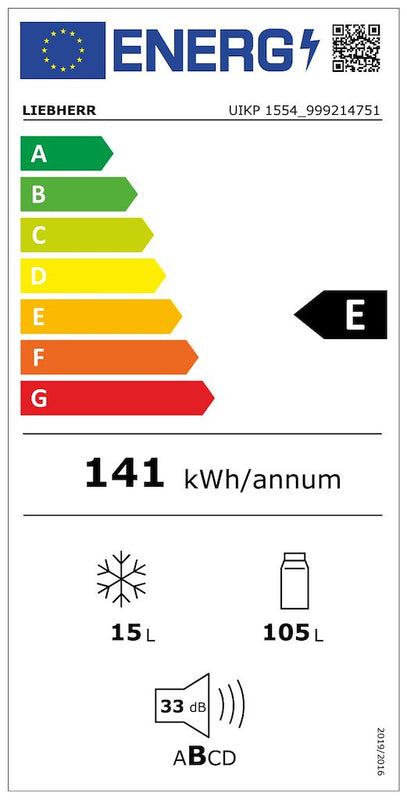 Liebherr UIKP1554 Built-Under Fridge (Discontinued)