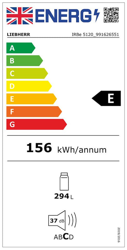Liebherr IXRF5125 Integrated Side by Side Fridge Freezer (Discontinued)