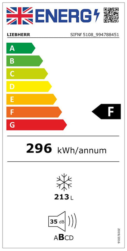 Liebherr IXRF5100 Integrated Side by Side Fridge Freezer (Discontinued)