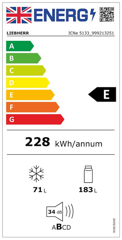 Liebherr ICNe5133 Fully Integrated Fridge Freezer (Discontinued)