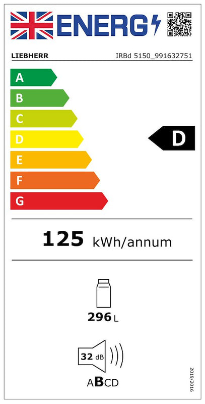 Liebherr IRBd5150 Fully Integrated Larder Fridge (Discontinued)