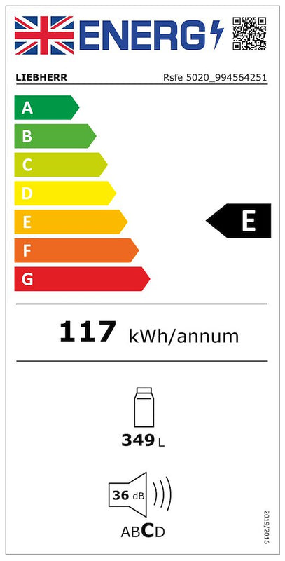 Liebherr Rsfe5020 Freestanding Larder Fridge (Discontinued)